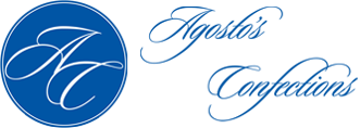 Agosto's Confections Logo - Home Link